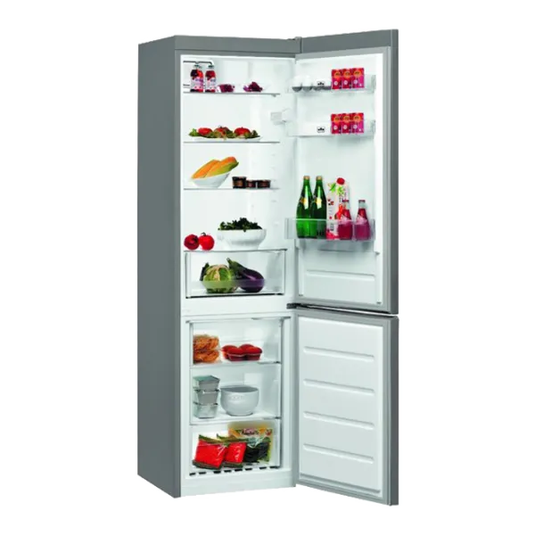 Frigider Whirlpool BLF 8121 cu congelator jos 339 l / 188.5 cm / Inox photo 4