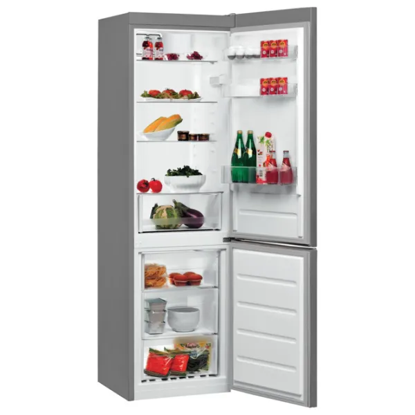 Frigider Whirlpool BLF 8121 cu congelator jos 339 l / 188.5 cm / Inox photo 5