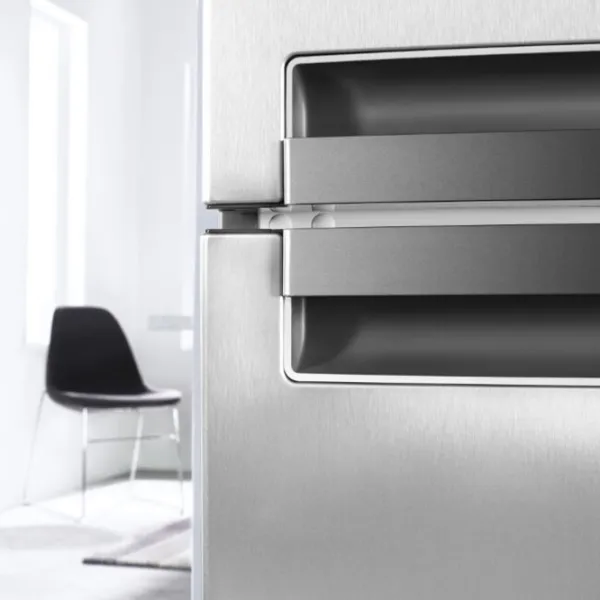 Frigider Whirlpool BLF 8121 cu congelator jos 339 l / 188.5 cm / Inox photo 6
