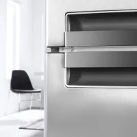 Frigider Whirlpool BLF 8121 cu congelator jos 339 l / 188.5 cm / Inox photo 6