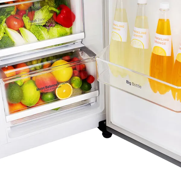 Frigider LG GSB760PZXV Side by Side 642 л / 179 cm / Inox photo 9