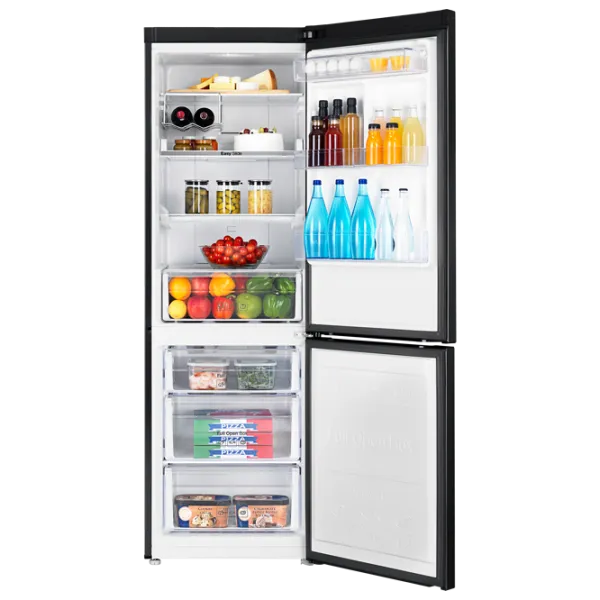 Frigider Samsung RB33J3230BC/EF cu congelator jos 328 l / 185 cm / Black photo 5
