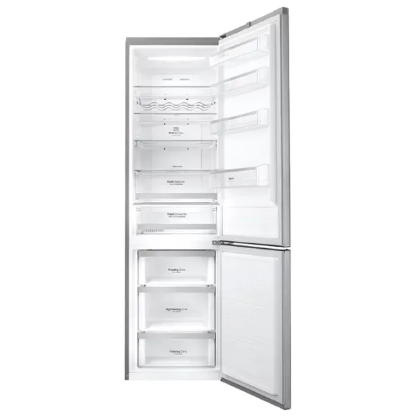 Frigider LG GBB60PZFZS cu congelator jos 343 l / 201 cm / Silver photo 3 Frigider LG GBB60PZFZS cu congelator jos 343 l / 201 cm / Silver photo 3