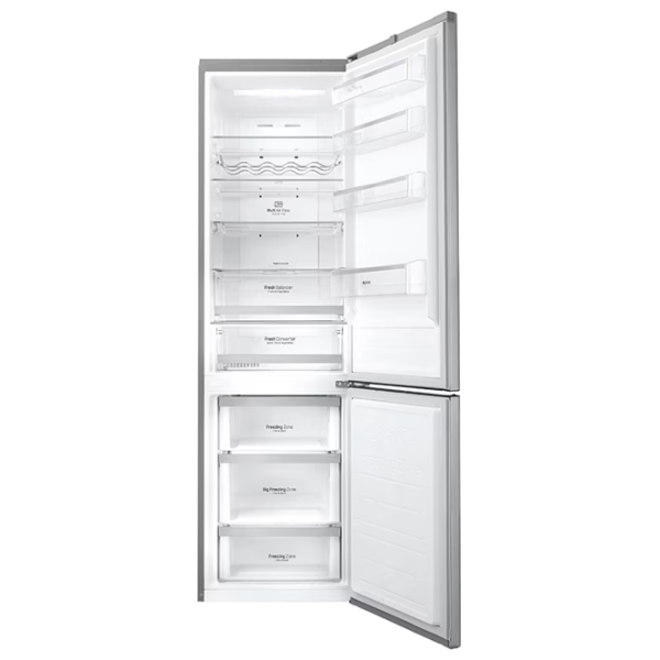 Frigider LG GBB60PZFZS cu congelator jos 343 l / 201 cm / Silver photo 3 Frigider LG GBB60PZFZS cu congelator jos 343 l / 201 cm / Silver photo 3