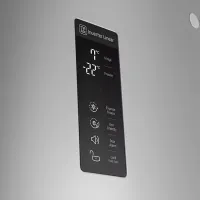 Frigider LG GBB60PZFZS cu congelator jos 343 l / 201 cm / Silver photo 5