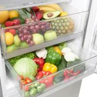 Frigider LG GBB60PZFZS cu congelator jos 343 l / 201 cm / Silver photo 8