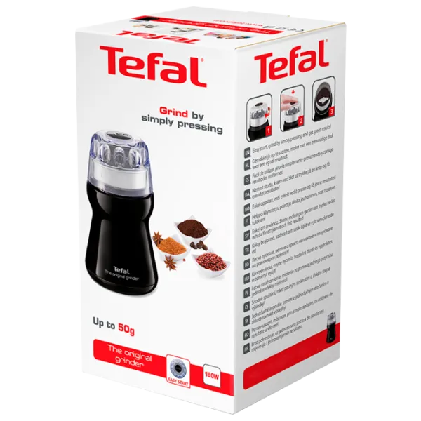 Râșniță de cafea Tefal GT110838 Cuțit rotativ/ 50 g/ Black photo 5
