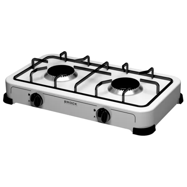 Plită de masă Brock GS 002 Pe gaz/ White photo 2