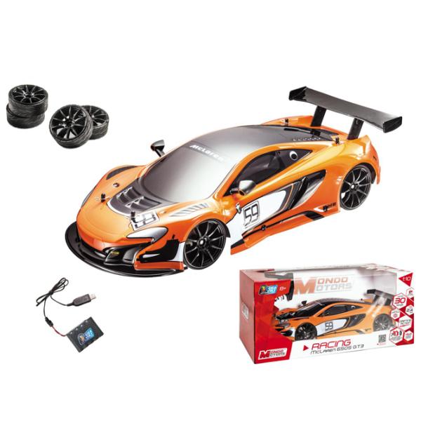 Mașină Mondo Toys McLaren 650S GT3 30 km/ h/ 2.4 GHz/ Orange photo 2