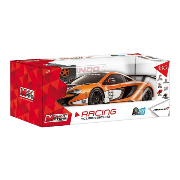 Mașină Mondo Toys McLaren 650S GT3 30 km/ h/ 2.4 GHz/ Orange photo 4