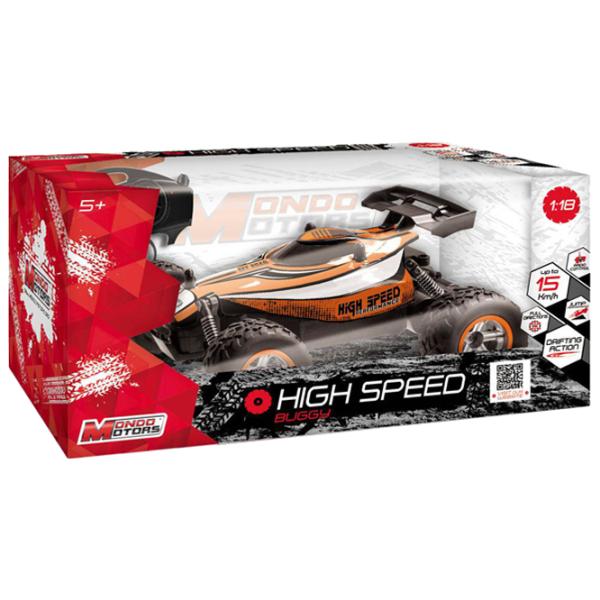 Mașină Mondo Toys High Speed Buggy 15 km/ h/ 2.4 GHz/ Orange photo 2