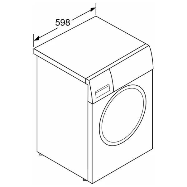 Стиральная машина Bosch WAN280L8SN 8 кг / 1400 об/мин / Белый photo 4 Стиральная машина Bosch WAN280L8SN 8 кг / 1400 об/мин / Белый photo 4