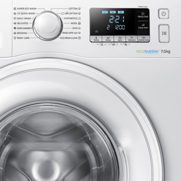 Стиральная машина Samsung WW70J5246DW/LE 7 кг / 1200 об/мин / Белый photo 5