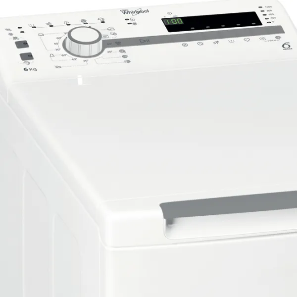 Mașină de spălat Whirlpool TDLR60110 6 kg / 1000 rpm / White photo 6