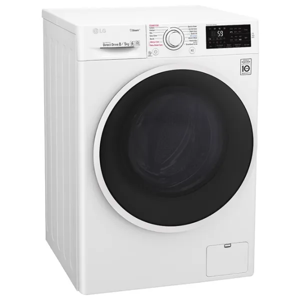 Mașină de spălat cu uscător LG F4J6TG0W 8 kg / 1400 rpm / White photo 2