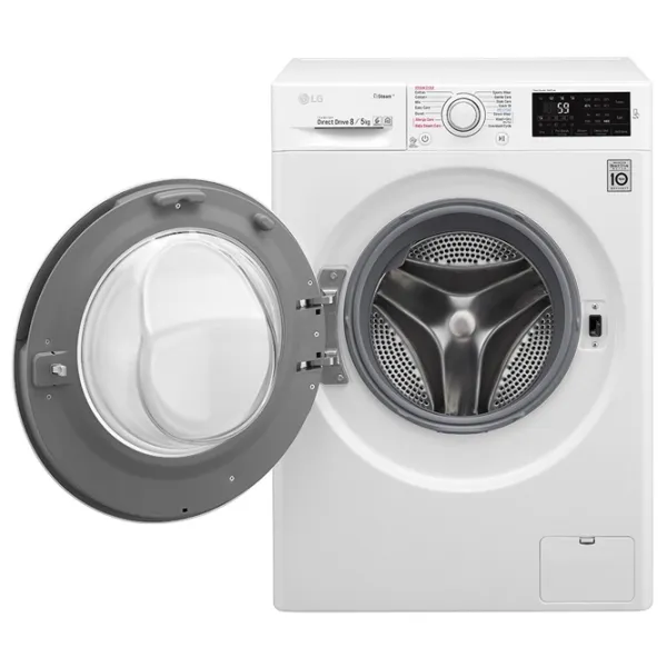 Mașină de spălat cu uscător LG F4J6TG0W 8 kg / 1400 rpm / White photo 5