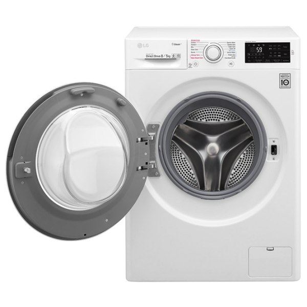 Mașină de spălat cu uscător LG F4J6TG0W 8 kg / 1400 rpm / White photo 5