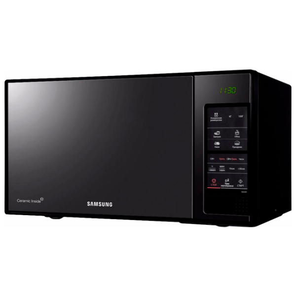 Микроволновая печь Samsung ME83XR/ BWT Отдельно стоящий/ 850 Вт/ Черный photo 2 Микроволновая печь Samsung ME83XR/ BWT Отдельно стоящий/ 850 Вт/ Черный photo 2
