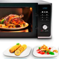 Cuptor cu microunde Samsung MS23F302TAS/ BW Standart/ 800 W/ Silver photo 4