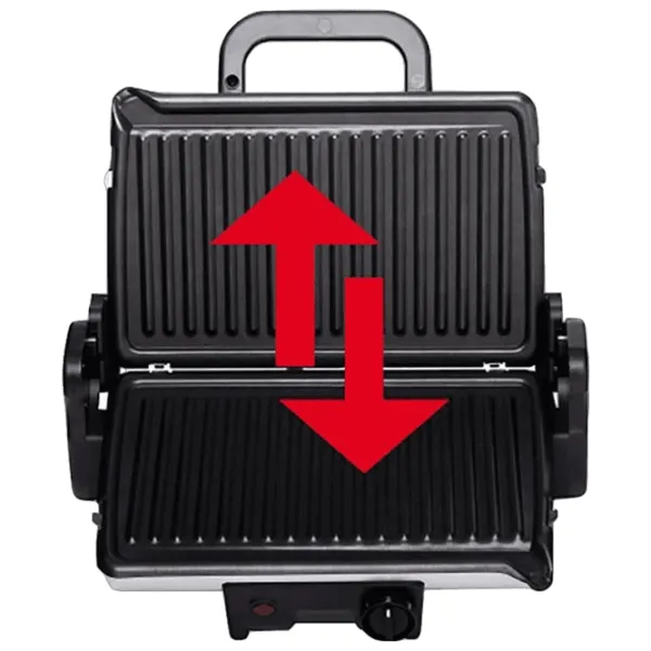 Электрогриль Tefal GC205012 Закрытый (двухсторонний)/ 1600 Вт/ Черный Нержавеющая сталь photo 4