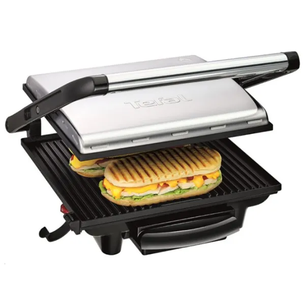Электрогриль Tefal GC241D38 Закрытый (двухсторонний)/ 2000 Вт/ Нержавеющая сталь Серебристый photo 5