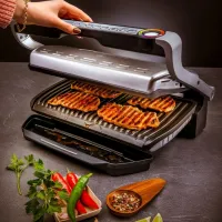 Grill electric Tefal GC722D34 Contact/ 2000 W/ Black Inox photo 8