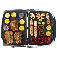 Grill electric Gorenje KR1800EPRO Contact, Barbecue/ 1800 W/ Inox Black photo 4