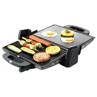 Grill electric Gorenje KR1800SDP Contact, Barbecue/ 1800 W/ Black photo 5