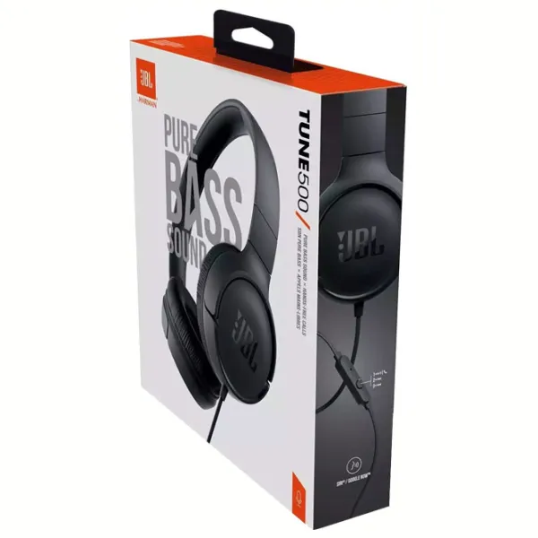 Наушники JBL T500 Черный Проводная/ Персональный photo 5