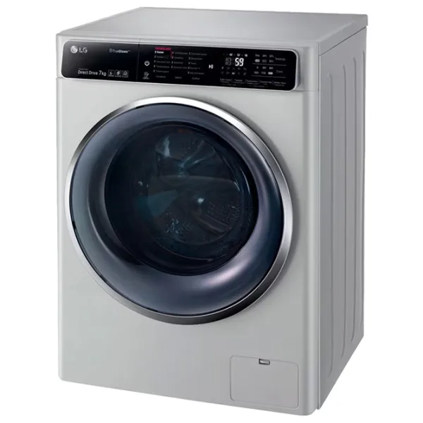 Стиральная машина LG F2H7HS2L 7 кг / 1200 об/мин / Серый photo 2 Стиральная машина LG F2H7HS2L 7 кг / 1200 об/мин / Серый photo 2