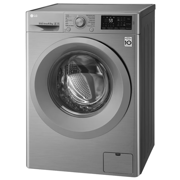 Mașină de spălat LG F2J5WN7S 6.5 kg / 1200 rpm / Inox photo 2 Mașină de spălat LG F2J5WN7S 6.5 kg / 1200 rpm / Inox photo 2