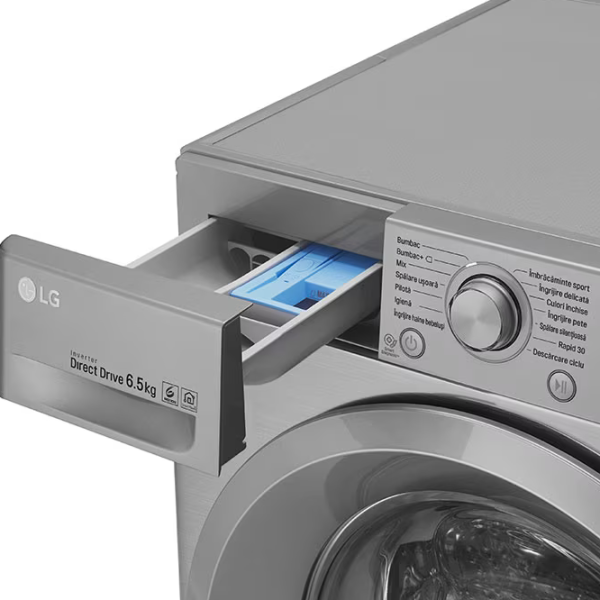 Mașină de spălat LG F2J5WN7S 6.5 kg / 1200 rpm / Inox photo 6 Mașină de spălat LG F2J5WN7S 6.5 kg / 1200 rpm / Inox photo 6