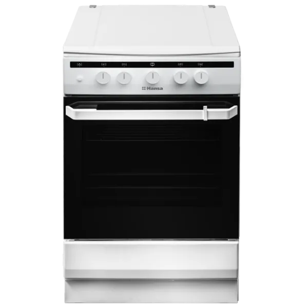 Aragaz Hansa FCGW51050 Pe gaz/ White/ Black photo 2