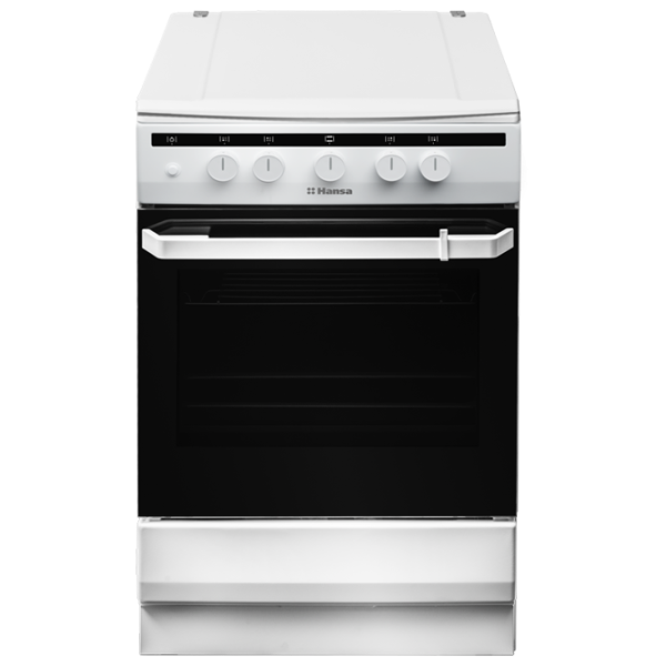 Aragaz Hansa FCGW51050 Pe gaz/ White/ Black photo 2