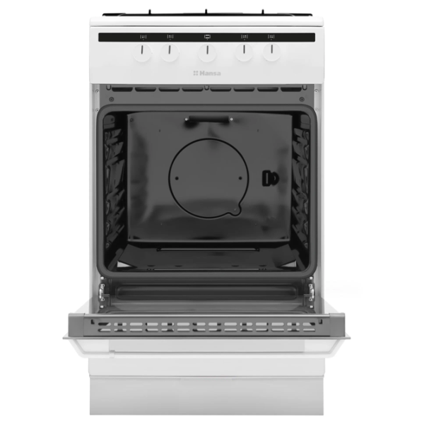 Aragaz Hansa FCGW51050 Pe gaz/ White/ Black photo 5