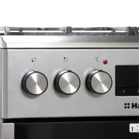 Aragaz Hansa FCMS58228 Pe gaz/ Inox/ Black photo 5