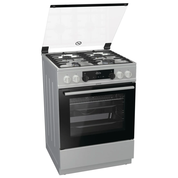 Aragaz Gorenje K 634 XF Pe gaz/ Inox/ Black photo 3