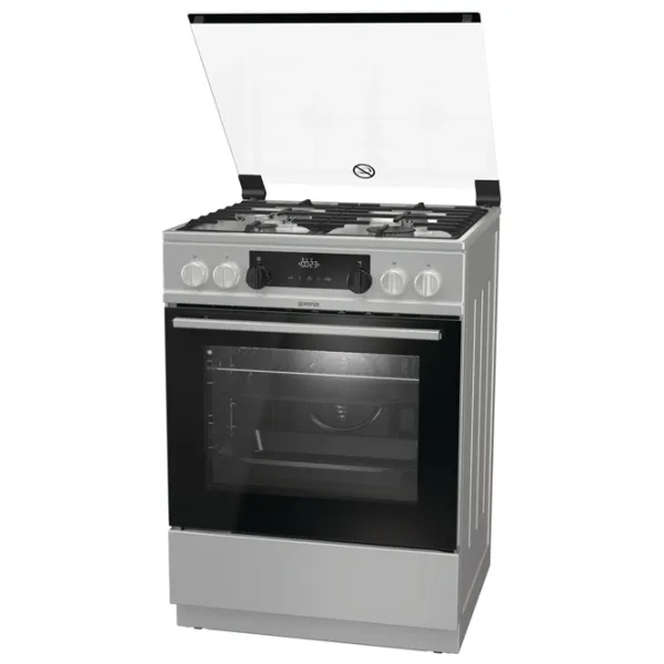 Aragaz Gorenje K 634 XF Pe gaz/ Inox/ Black photo 4