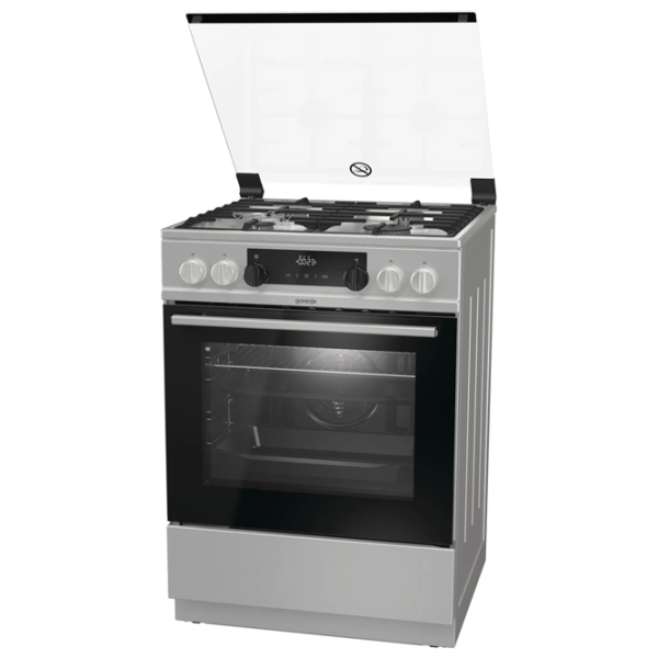 Aragaz Gorenje K 634 XF Pe gaz/ Inox/ Black photo 4