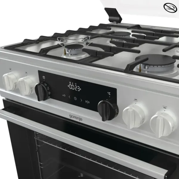 Aragaz Gorenje K 634 XF Pe gaz/ Inox/ Black photo 5