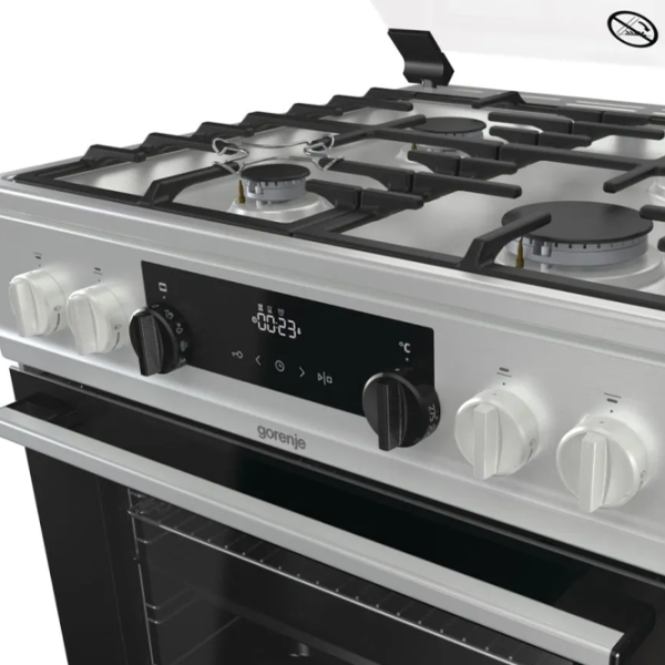 Aragaz Gorenje K 634 XF Pe gaz/ Inox/ Black photo 5