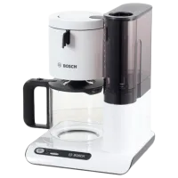 Cafetieră Bosch TKA8011 Cu picurare/ 1.4 l/ White photo 2