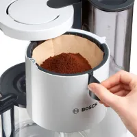 Cafetieră Bosch TKA8011 Cu picurare/ 1.4 l/ White photo 5
