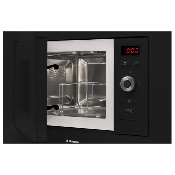 Cuptor cu microunde Hansa AMM20BESH Încorporabil/ 800 W/ Black photo 2