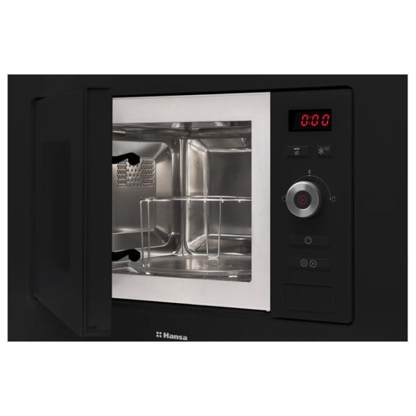 Cuptor cu microunde Hansa AMM20BESH Încorporabil/ 800 W/ Black photo 2