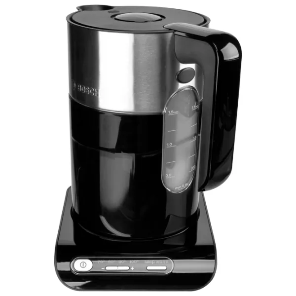 Ceainic electric Bosch TWK8613P 1.5l / Ascuns / Black photo 2