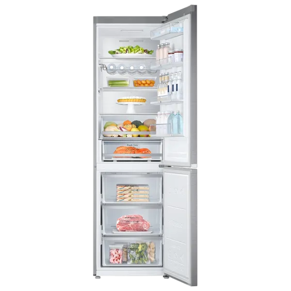 Frigider Samsung RB41J7851SR cu congelator jos 410 l / 201.7 cm / Inox photo 5 Frigider Samsung RB41J7851SR cu congelator jos 410 l / 201.7 cm / Inox photo 5