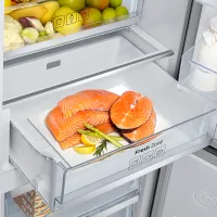 Frigider Samsung RB41J7851SR cu congelator jos 410 l / 201.7 cm / Inox photo 6
