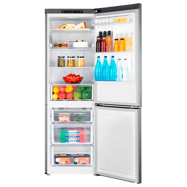 Frigider Samsung RB30J3000SA/UA cu congelator jos 311 l / 178 cm / Inox photo 5