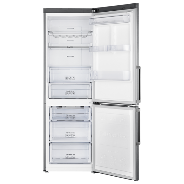 Frigider Samsung RB33J3315SA cu congelator jos 328 l / 185 cm / Silver photo 4